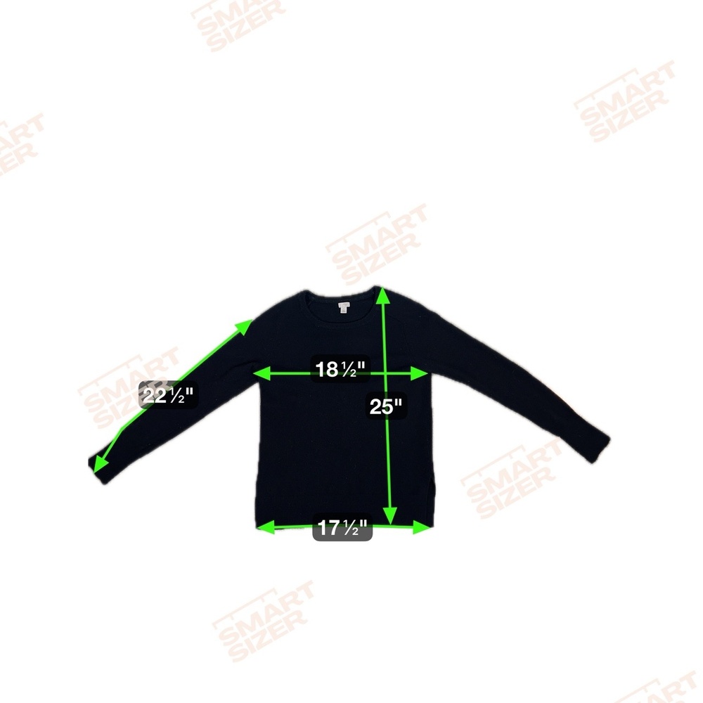 Halogen Sweater Womens‎ Size Medium Black Crewneck Cashmere Minimalist Luxe - Picture 2 of 6